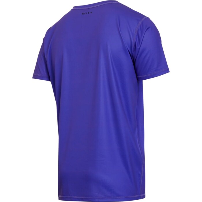 2024 Mystic Mens Boarding Short Sleeve Rash Vest 35001.240161 - Purple